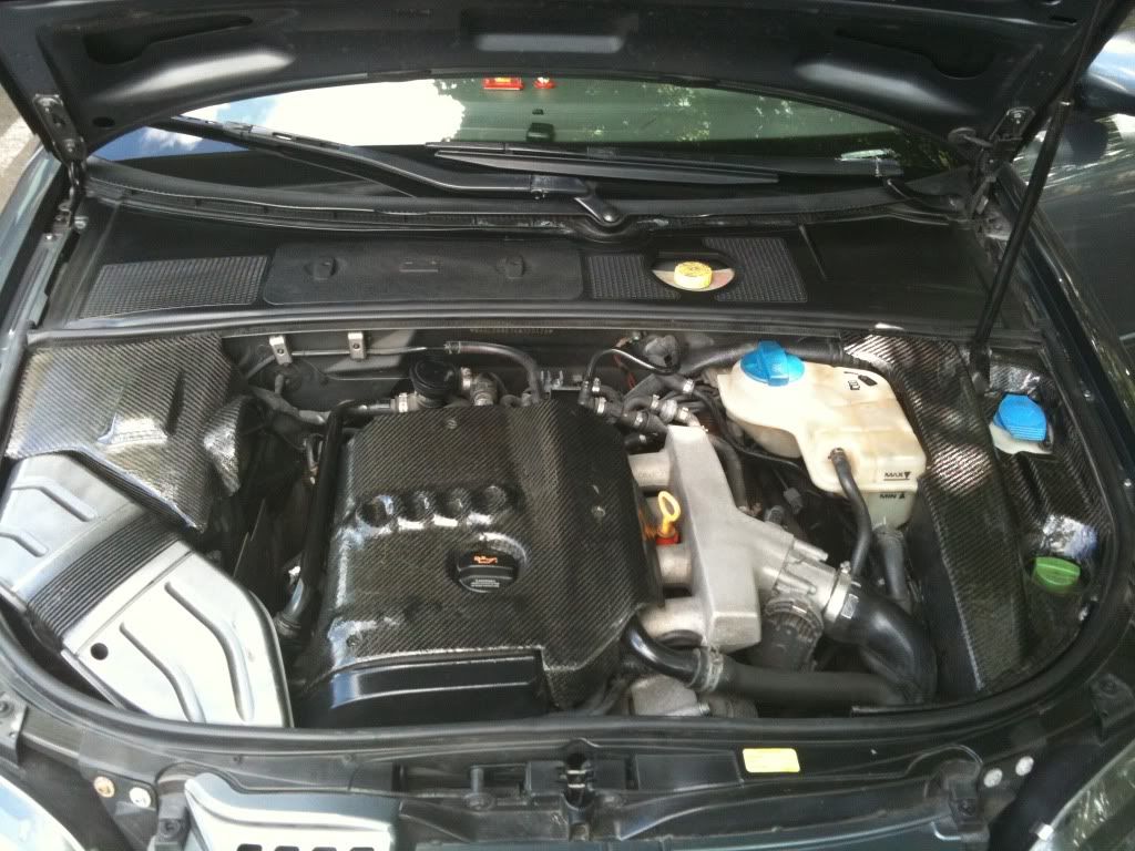 Carbon Fiber Engine Covers