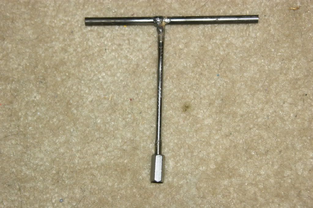 how to make an autococker valve tool for free out of a cocking rod