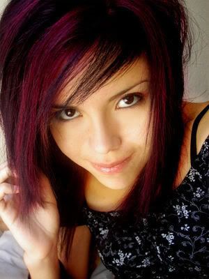 Emo hairstyles for girls with short thick hair