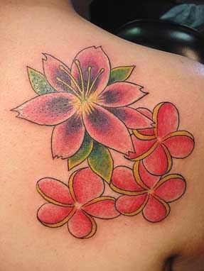Beautiful Lili Flower Tattoo Designs 