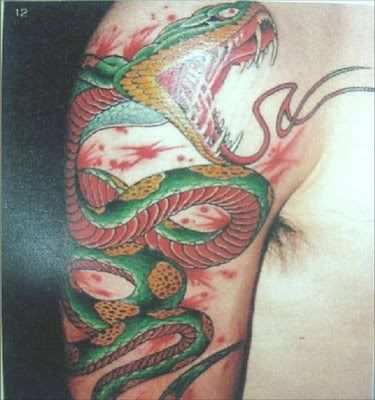 The Red Cobra Japanese Tattoos