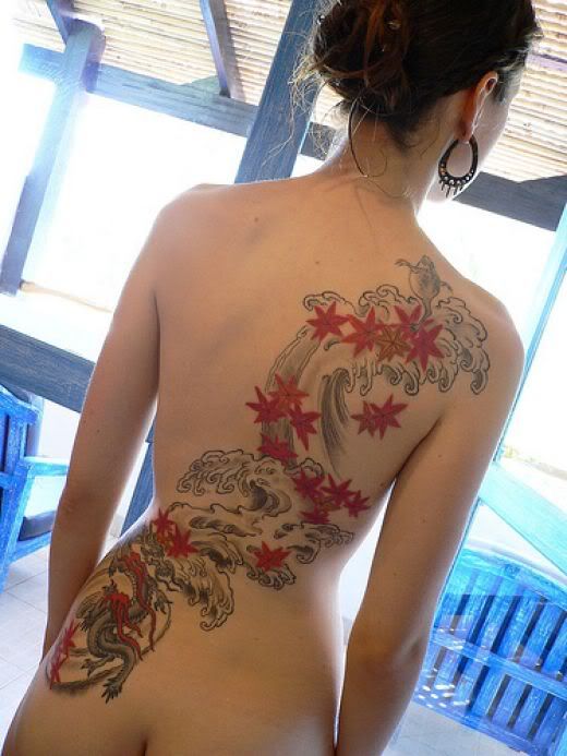 Female Japanese Tattoo