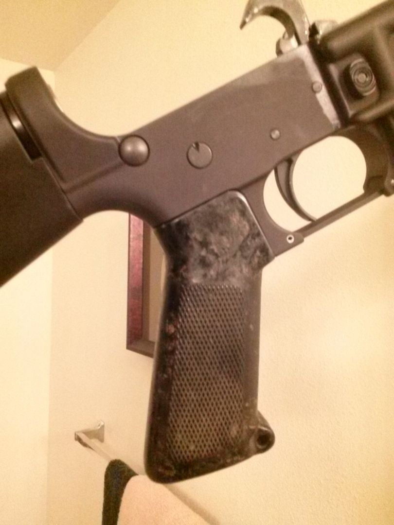 Newbie question Ugly Pistol Grip