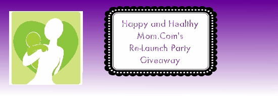 Post image of Happy and Healthy Mom Re-Launch Party Giveaway