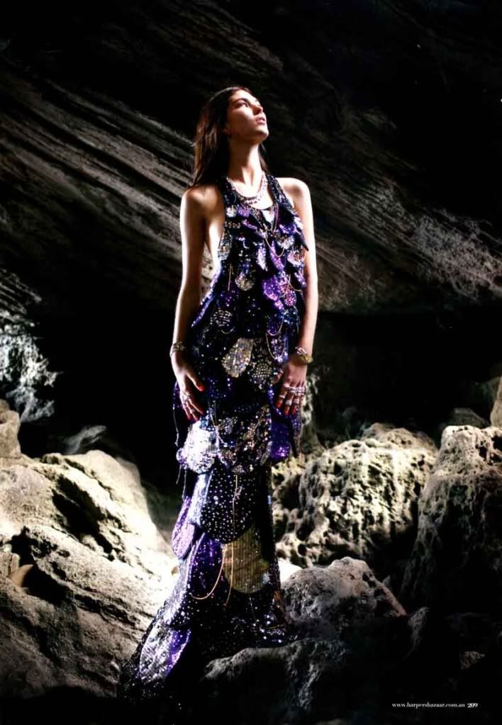 cave,mystical,sequins,purple,fishtale