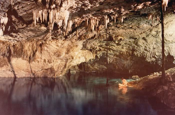 mystical,swimming,cave