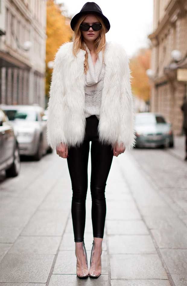 fur,white,winter,leather,hat