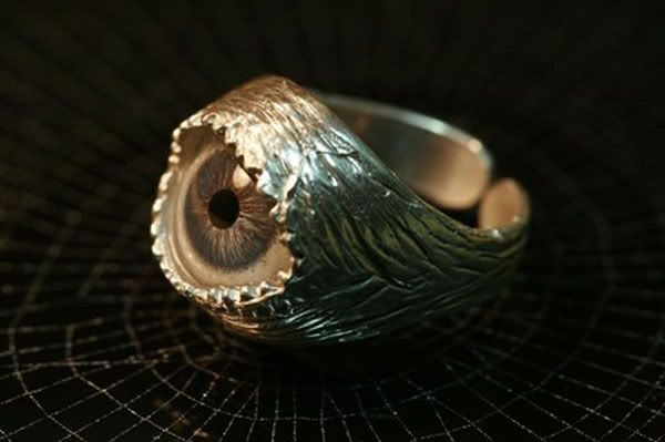 evil eye,eye,ring,metal,handmade