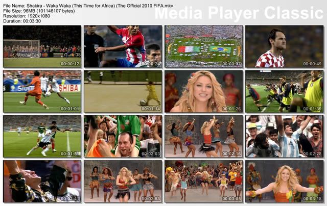 Shakira - Waka Waka This Time for Africa 2010 (Video)